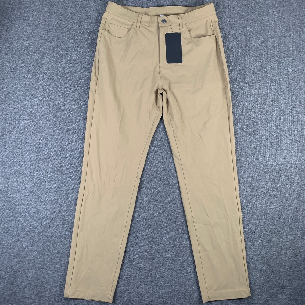 Fabletics Pants Men 33x30 The Don 5 Pocket Pants Slim Trousers Chino NEW